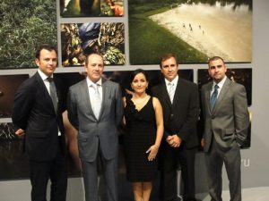 José Antonio Fernández and Alberto Muñoz of Espacio USA join in the inauguration of the CCE